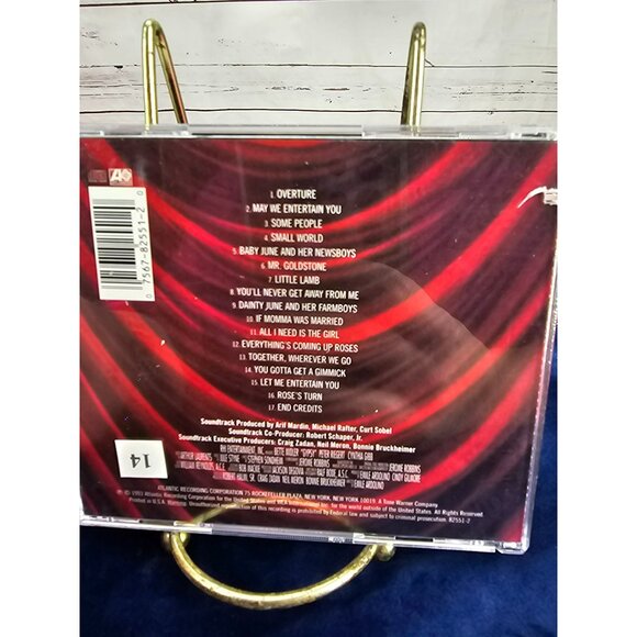 Bette Midler Gypsy Original Soundtrack Recording CD - Picture 2 of 4